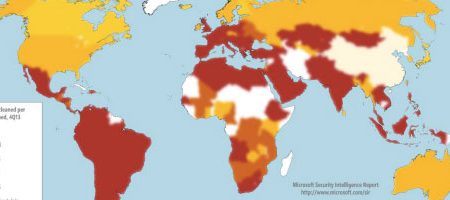 Tunisie, 2ème pays au monde à avoir le plus grand taux de PC Windows infectés en fin 2013